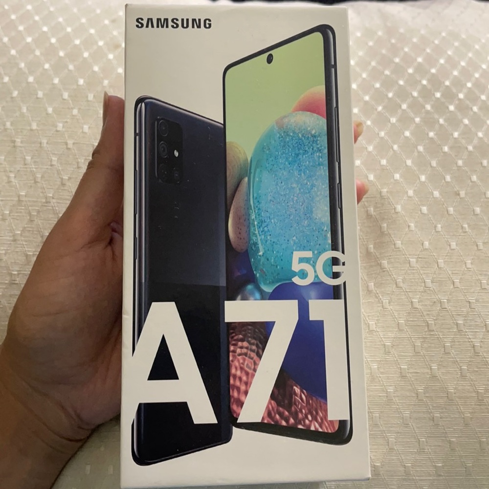 Samsung Galaxy A71 5G. Brand new open box.